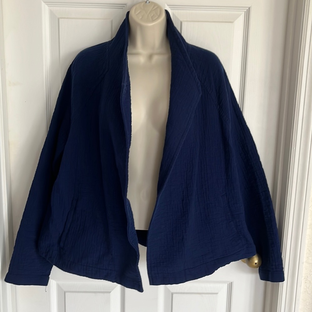 Oversized Navy  Blue Blazer
